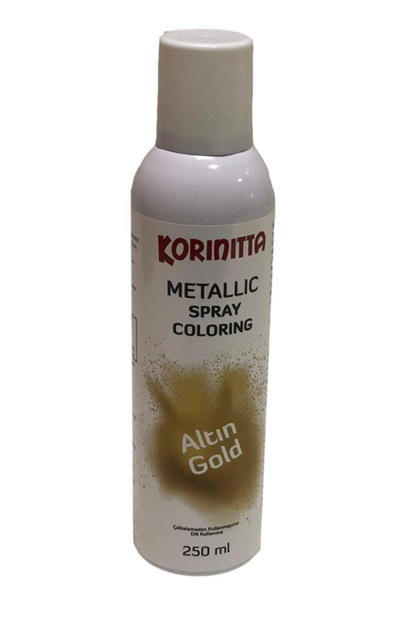 Korinitta Gold Metalik Sprey Boya 250 ml