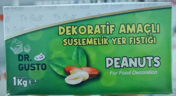 Dr Gusto Dekoratif amaçlı süslemelik yeşil yer fıstığı 500 Gr - Görsel 2