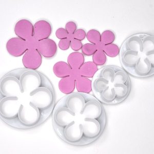 Rose Flower Set 4 Shaped Fondant Cutter Cake Decoration Baking Time Club 900x